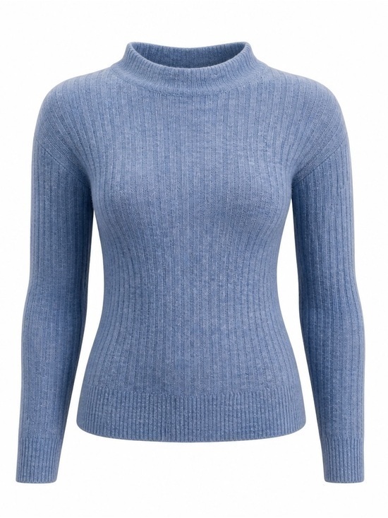 LOFT Sweaters - LOFT Soft Blue Cowl Neck Sweater​ - Extra small